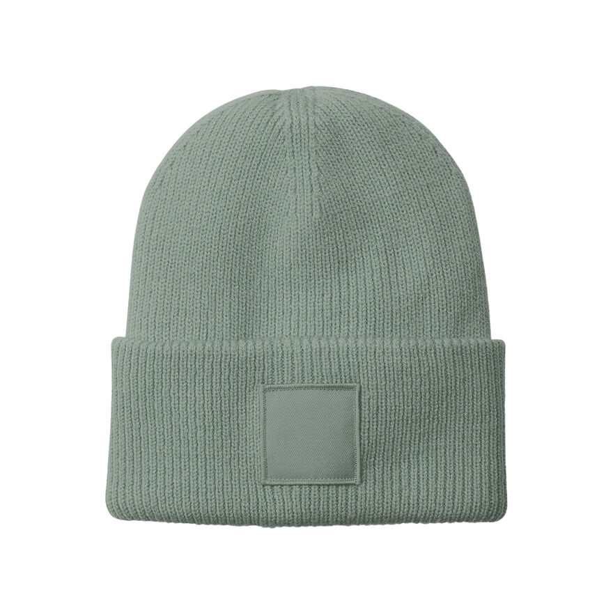 Deep Cuffed Tonal Patch Beanie